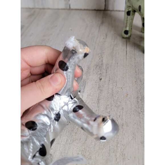 Victoria's Secret metallic gold dog plush set decor collectible polka dot - Picture 9 of 10